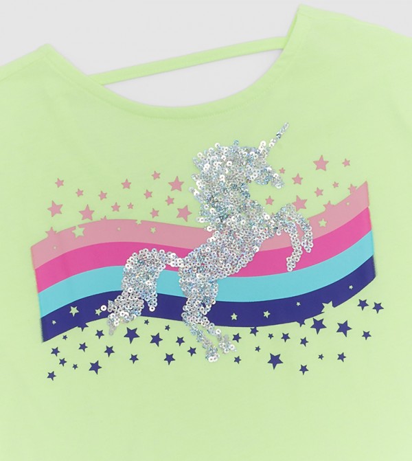 The Children's Place The Children's Place - Green T-shirts