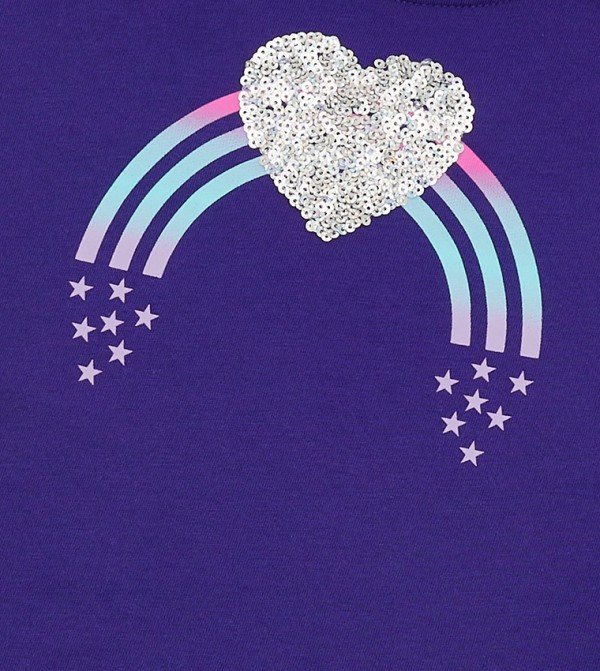 The Children's Place  Topwear - Purple T-shirts