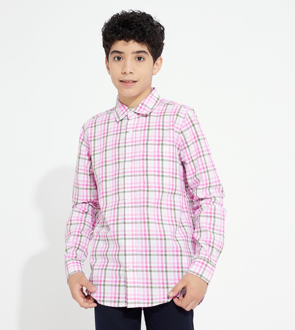 The Children's Place Formal - Pink Shirts