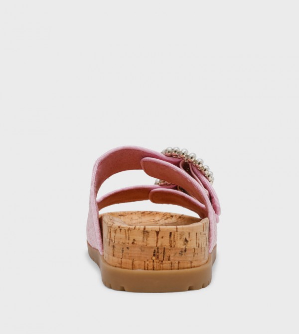 Anne Klein  - Pink Flat Sandals