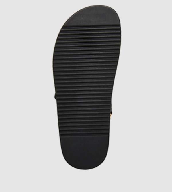Steve Madden Steve Madden - Black Flat Sandals