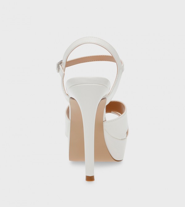 ستيف مادن  3143b97c-6ba3-4079-aa72-abc22277400c - أبيض Heeled Sandals