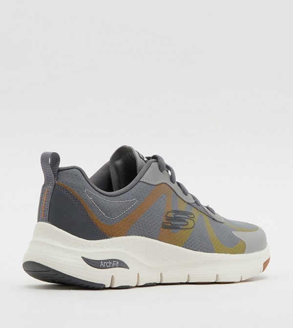Skechers  - GRAY MULTI Mid Top