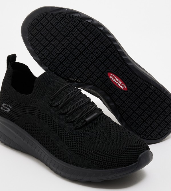 Skechers  Slip-Ons - Black Slip-ons