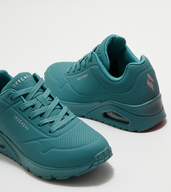 Skechers  Sneakers - Green Low Top