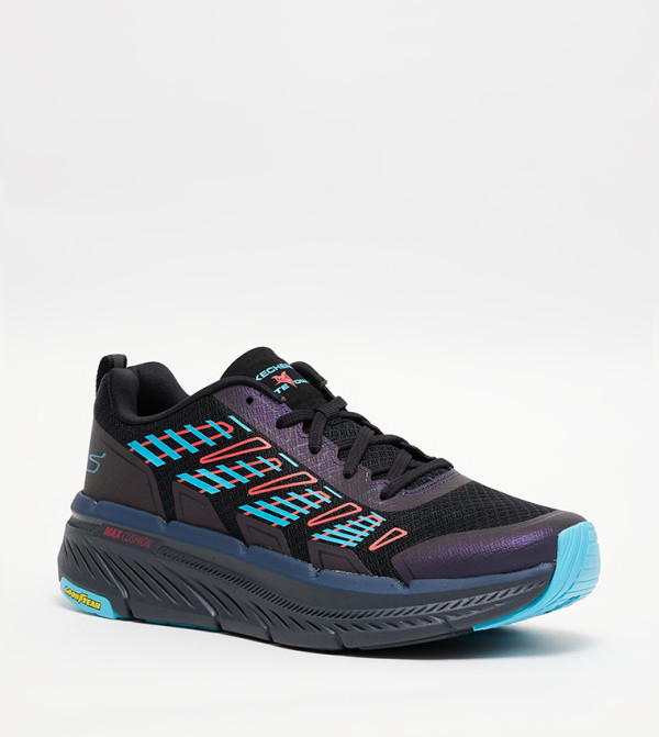 Skechers  - Black Running Shoes