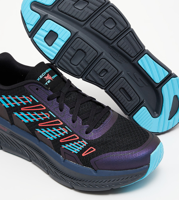 Skechers  - Black Running Shoes