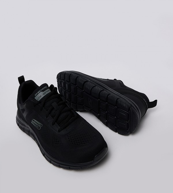Skechers  Shoes - Black Running Shoes