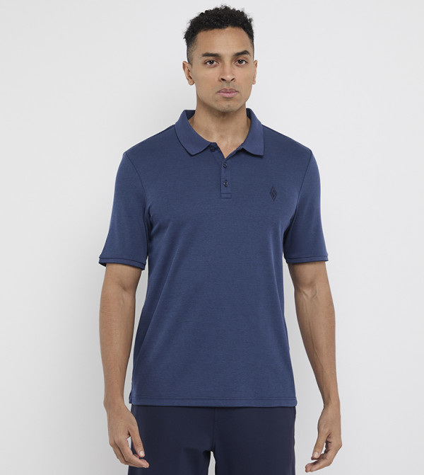 Skechers Clothing - Navy Polo T-shirts