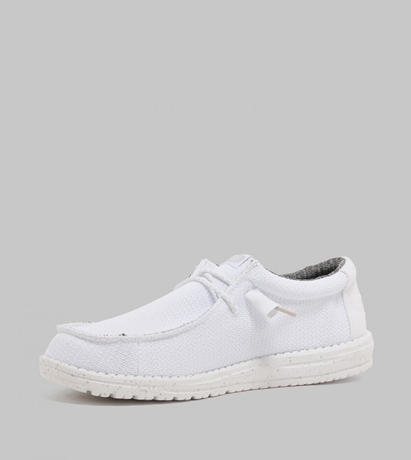 HEY DUDE  - White Casual Slip-ons