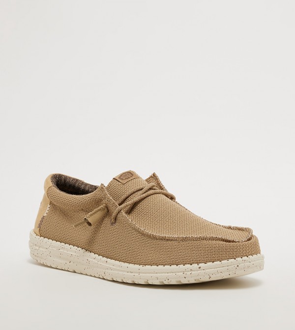 HEY DUDE  - Tan Casual Slip-ons
