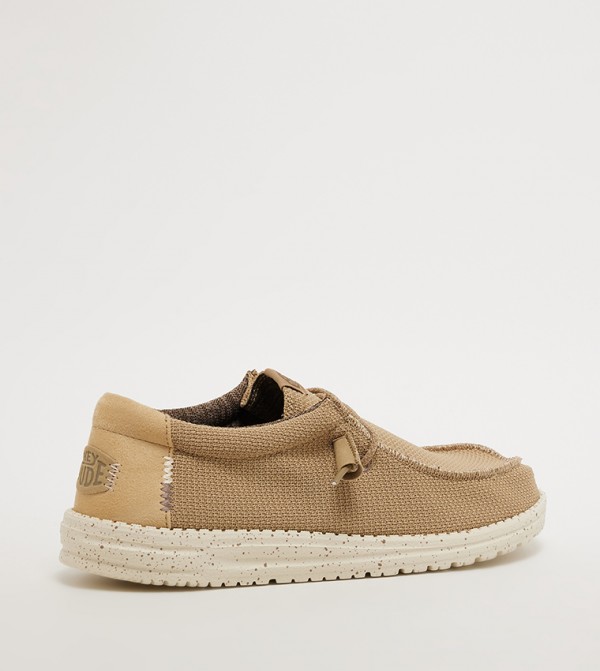 HEY DUDE  - Tan Casual Slip-ons