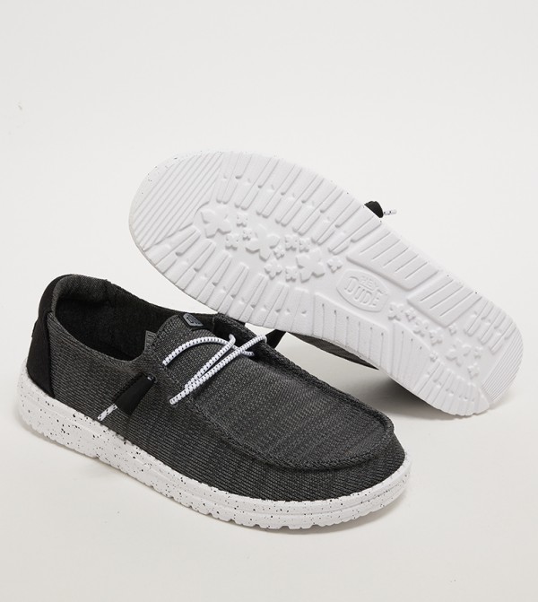 HEY DUDE HEY DUDE - Black Casual Slip-ons
