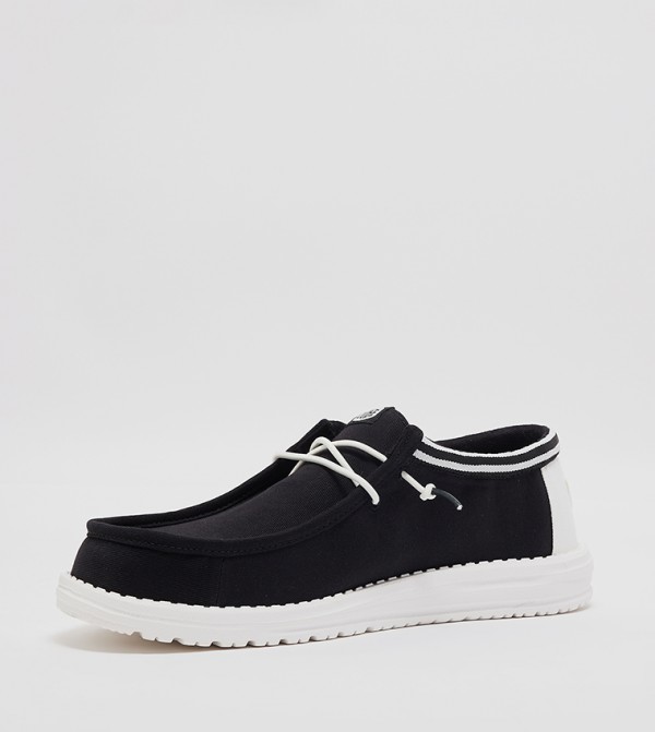HEY DUDE  - Black Casual Slip-ons