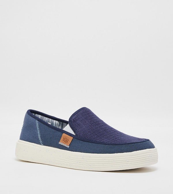 HEY DUDE  - Blue Casual Slip-ons