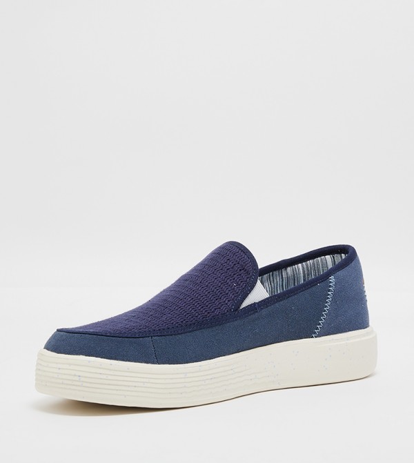 HEY DUDE  - Blue Casual Slip-ons