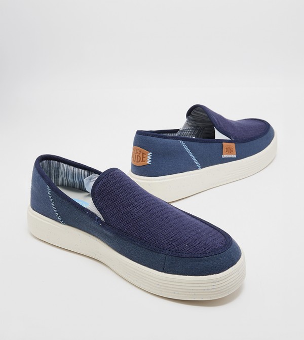 HEY DUDE  - Blue Casual Slip-ons