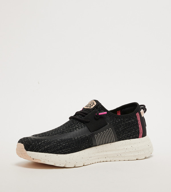 HEY DUDE HEY DUDE - Black Running Shoes