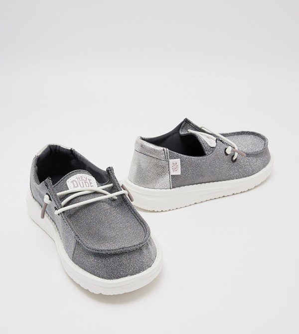HEY DUDE  - Grey Casual Slip-On's