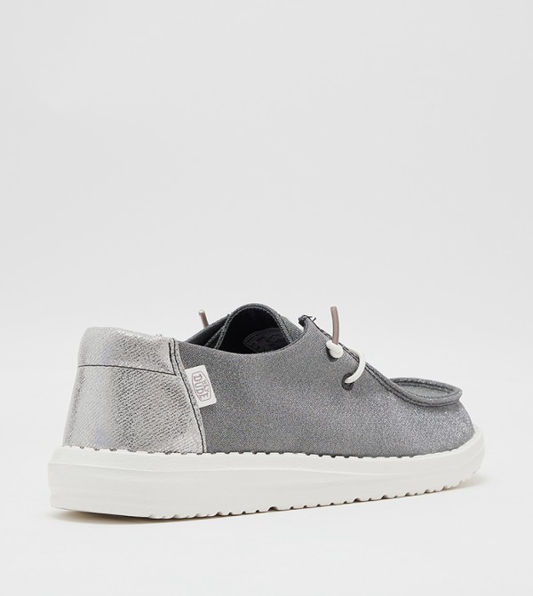 HEY DUDE  - Grey Casual Slip-ons