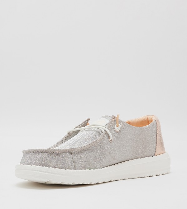 HEY DUDE  - Beige Casual Slip-ons
