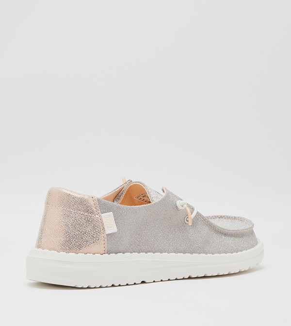 HEY DUDE  - Beige Casual Slip-ons