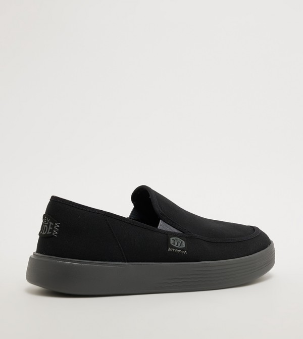 HEY DUDE  Slip-ons - Black Casual Slip-ons