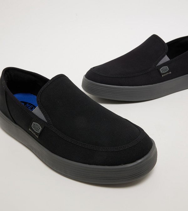 HEY DUDE  Slip-ons - Black Casual Slip-ons