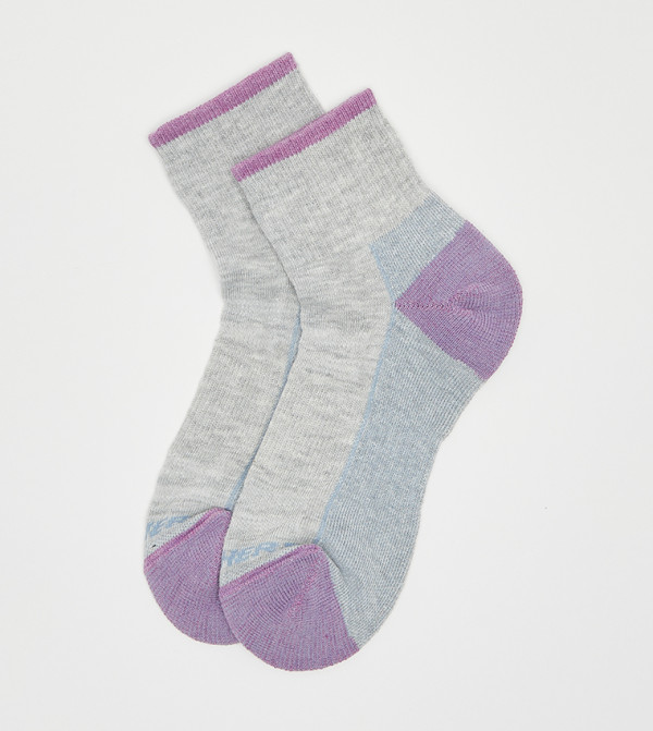 Skechers  - Grey Calf Length Socks
