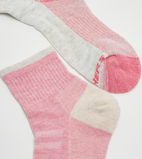 Skechers  - Pink Calf Length Socks