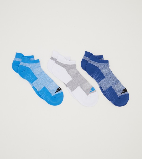 Skechers  - Blue No Show Socks