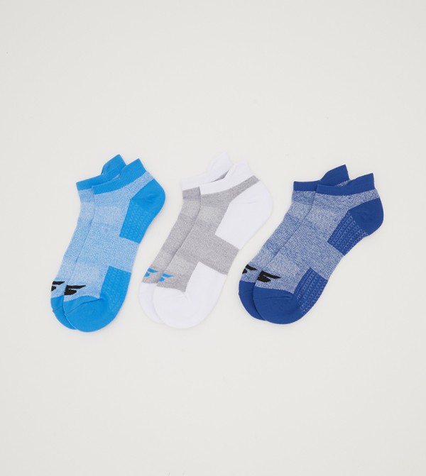 Skechers  - Blue No Show Socks