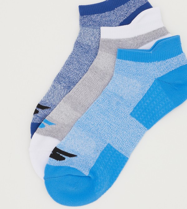 Skechers  - Blue No Show Socks