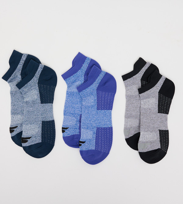 سكيتشرز  جوارب   - متعدد Ankle Length Socks