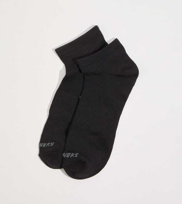 Skechers Socks - Black Ankle Length Socks