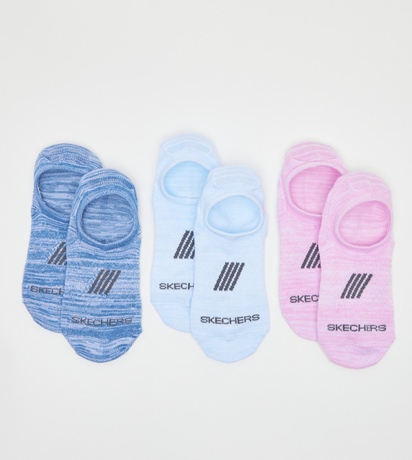 Skechers  No Show Socks - Multi No Show Socks