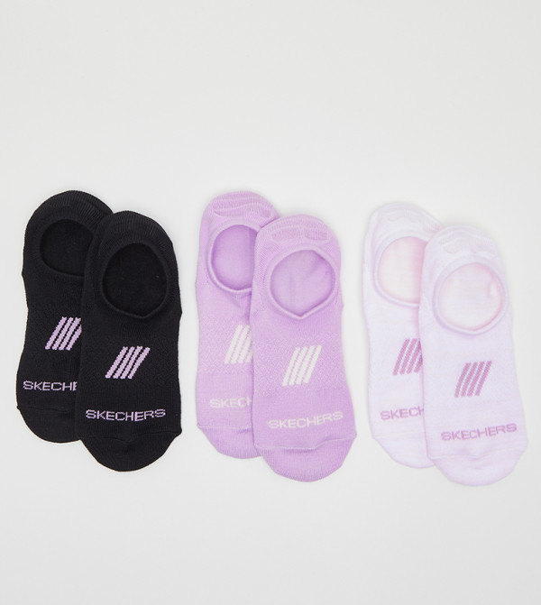 Skechers  No Show Socks - Multi No Show Socks