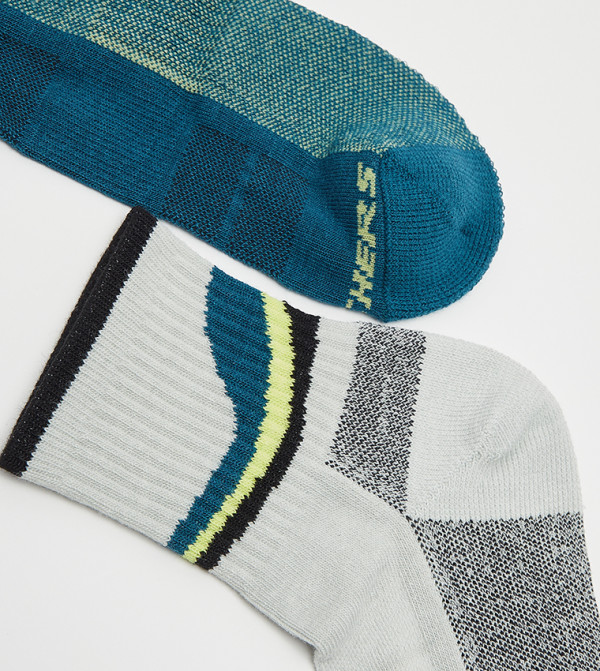 Skechers  - Green Calf Length Socks