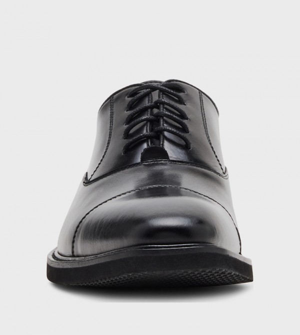 Steve Madden  Formal Shoes - Black Formal Lace-Up Shoes