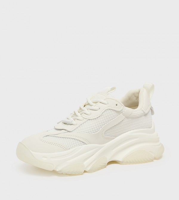 Steve Madden  Sneakers - White Low Top