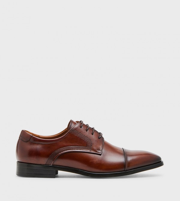 Steve Madden Shoes - Tan Formal Lace-Up Shoes