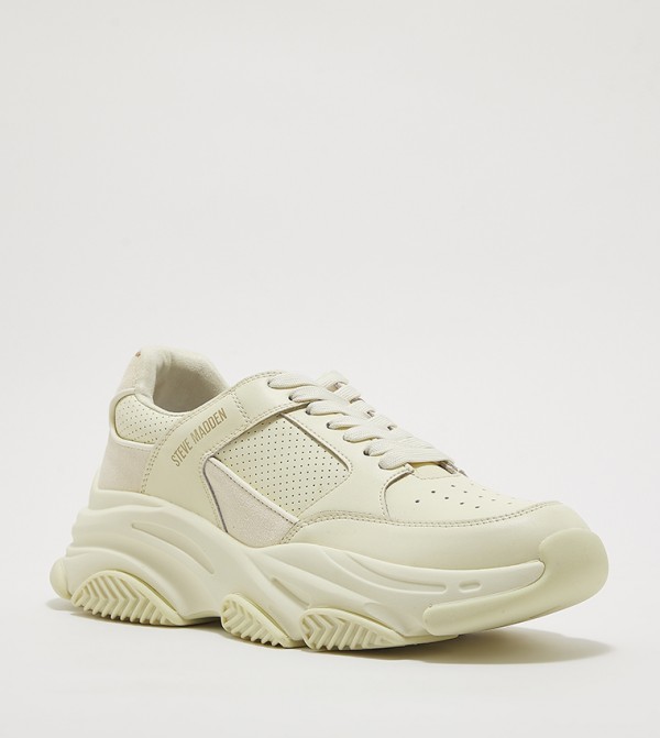 Steve Madden  - Beige Low Top