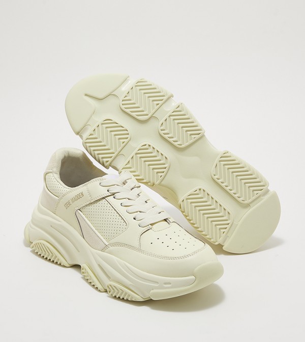 Steve Madden  - Beige Low Top