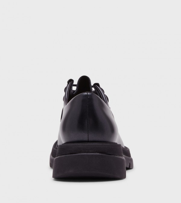Steve Madden  - Black Formal Lace-Up Shoes