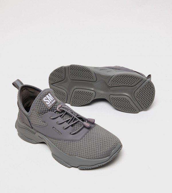 Steve Madden  Sneakers - Grey Low Top