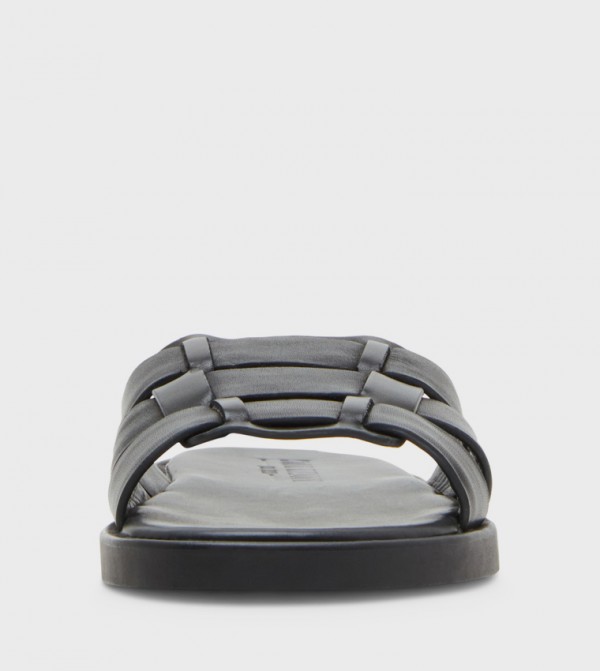 Steve Madden  Sandals - Black Casual Sandals