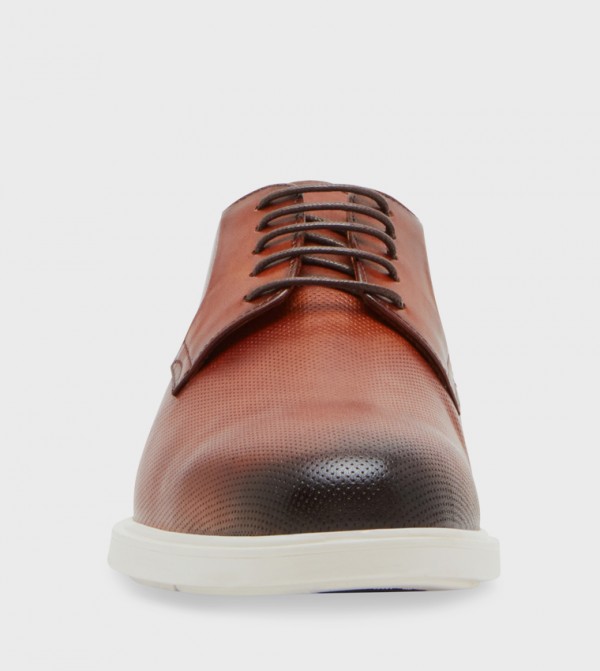 Steve Madden  Formal Shoes - Tan Formal Lace-Up Shoes