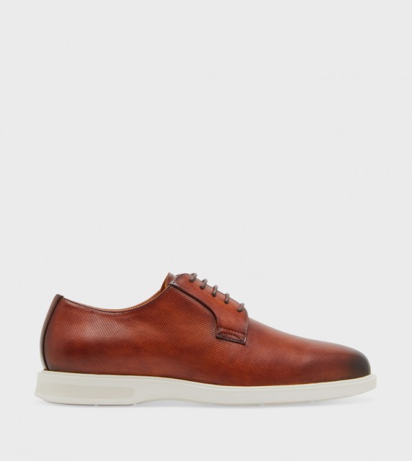 Steve Madden  Formal Shoes - Tan Formal Lace-Up Shoes