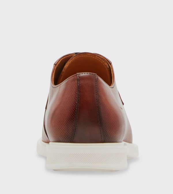 Steve Madden  Formal Shoes - Tan Formal Lace-Up Shoes