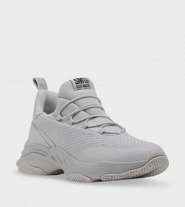 ستيف مادن أحذية سنيكرز - رمادي أحذية برقبة منخفضة